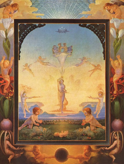 Philipp Otto Runge Der kleine Morgen Wandbild