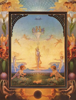 Philipp Otto Runge Der kleine Morgen Wandbild