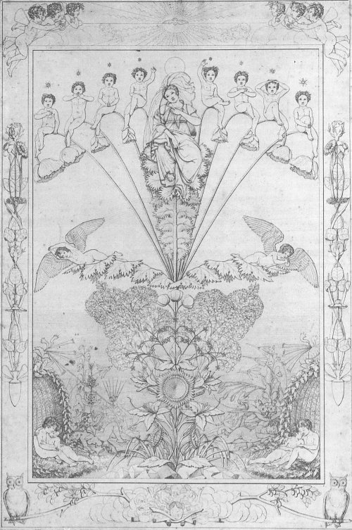 Philipp Otto Runge Die Nacht Wandbild