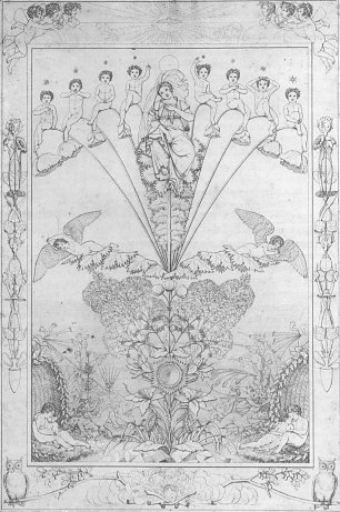 Philipp Otto Runge Die Nacht Wandbild