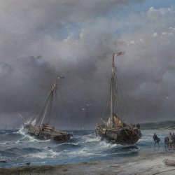 Andreas-Schelfhout-Unloading-the-catch