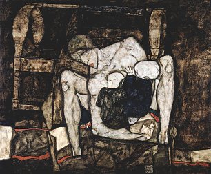 Egon Schiele Blinde Mutter oder Die Mutter Wandbild