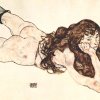 Egon-Schiele-Liegender-weiblicher-Akt