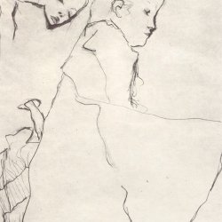 Egon-Schiele-Schlafende-Maedchen