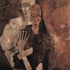 Egon-Schiele-Selbstseher-oder-Tod-und-Mann