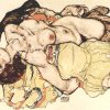 Egon-Schiele-Zurueckgelehnte-Frau