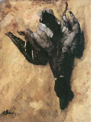Carl Schuch Haengende Wildente Wandbild