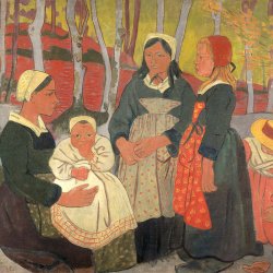 Paul-Serusier-Bretons-in-the-Forest-of-Huelgoat