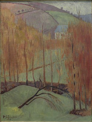 Paul Serusier La colline aux platanes Wandbild