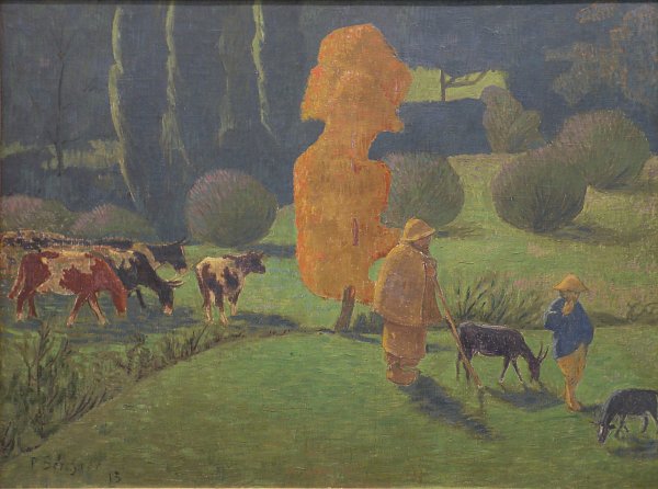 Paul Serusier Le berger Corydon Wandbild