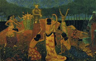 Paul Serusier Les Filles de Pelichtim Wandbild