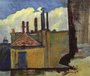 Paul Serusier Roof Tops in Paris Wandbild