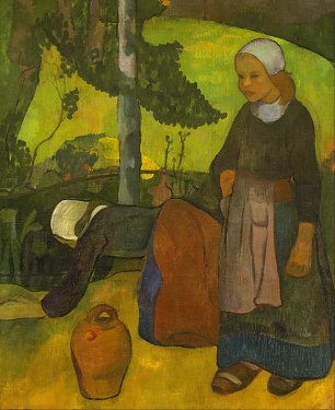 Paul Serusier Washerwomen Wandbild