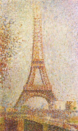 Georges Seurat Der Eiffelturm Wandbild