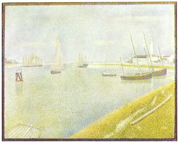 Georges Seurat Der Kanal von Gravelines Wandbild