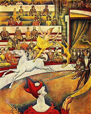 Georges Seurat Der Zirkus Wandbild
