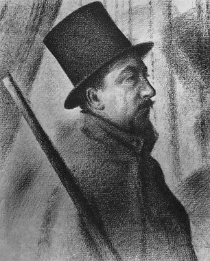 Georges Seurat Portrait des Paul Signac Wandbild