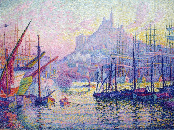 Paul Signac 1905 Signac Notre Dame de la Garde anagoria Wandbild