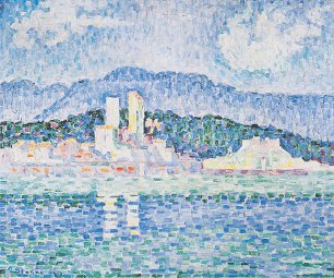 Paul Signac Antibes Gewitter Wandbild