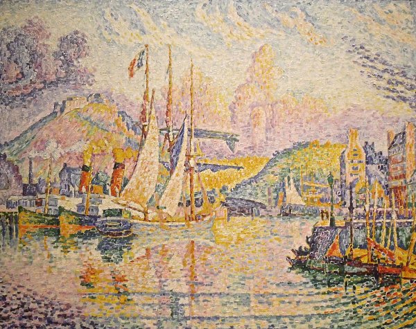 Paul Signac Cherbourg Fort de Roule Wandbild