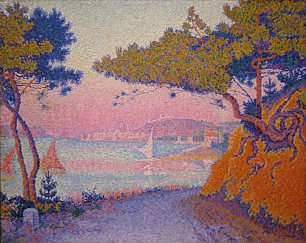 Paul Signac Golfe Juan Wandbild