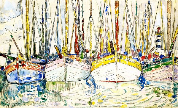 Paul Signac Le Croisic Wandbild