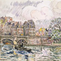 Paul-Signac-Le-Place-Dauphine