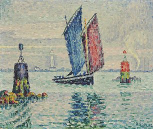 Paul Signac Le Sardinier Locmalo Wandbild