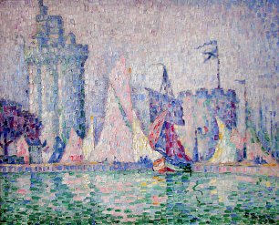 Paul Signac Le port de la Rochelle Wandbild