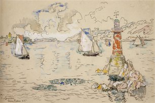 Paul Signac Lezardrieux Wandbild