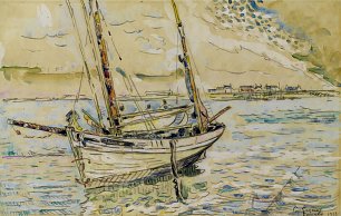 Paul Signac Lomalo Segelschiff Wandbild