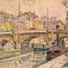 Paul-Signac-Tugboat-at-the-Pont-Neuf-Paris