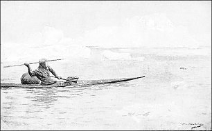 Otto Sinding Seal hunting Wandbild