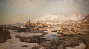 Otto Sinding Spring Day In Lofoten Wandbild