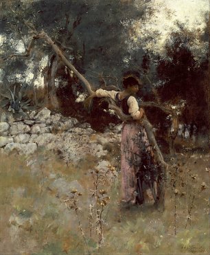 John Singer Sargent A Capriote Wandbild