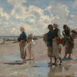 John-Singer-Sargent-Fishing-for-Oysters-at-Cancale