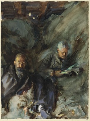 John Singer Sargent In a Hayloft Wandbild