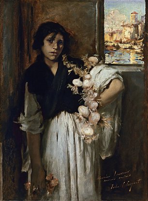 John Singer Sargent John Singer argent Venetian Onion Seller Wandbild