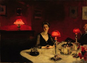 John Singer Sargent Le verre de porto Wandbild