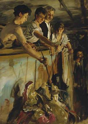 John Singer Sargent Marionettes Wandbild