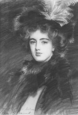 John Singer Sargent Marjoriye Eden Lady Brooke later Countess of Warwick Wandbild