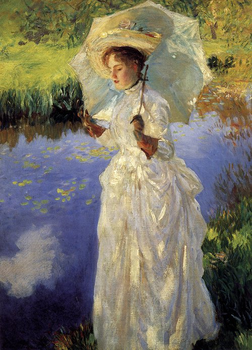 John Singer Sargent Morning Walk Wandbild