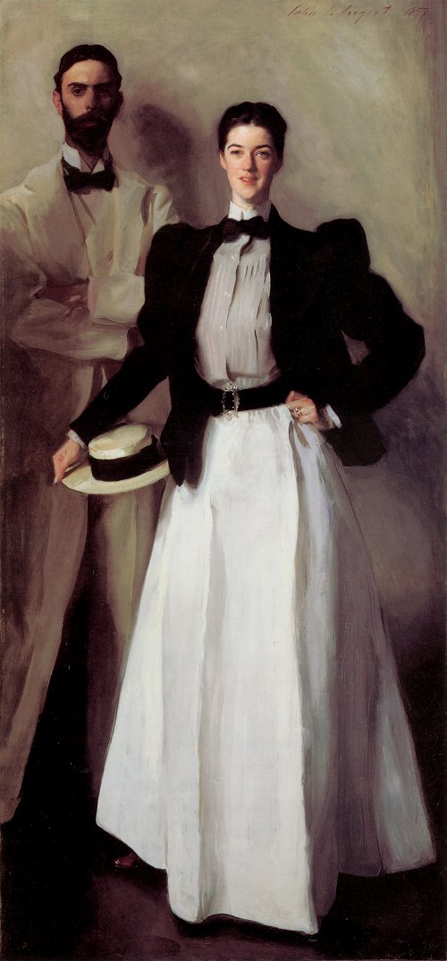 John Singer Sargent Mr and Mrs Isaac Newton Phelps Stokes Wandbild