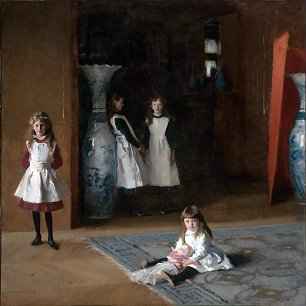 John Singer Sargent The Daughters of Edward Darley Boit Wandbild