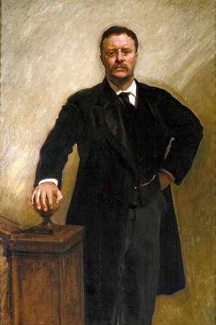 John Singer Sargent Theodore Roosevelt Wandbild