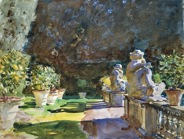 John Singer Sargent Villa di Marlia Lucca Wandbild