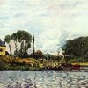 Alfred-Sisley-Boote-bei-Bougival