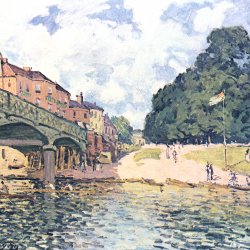 Alfred-Sisley-Bruecke-von-Hampton-Court