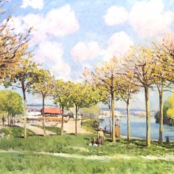 Alfred-Sisley-Die-Seine-bei-Bougival-2