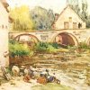 Alfred-Sisley-Die-Wascherinnen-von-Moret